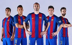 Barca công bố áo đấu mùa giải 2016/17