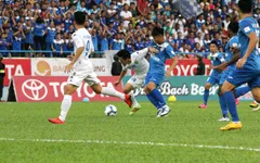 VIDEO, Than Quảng Ninh 0-1 Hà Nội T&T: Văn Quyết giúp Hà Nội T&T thắng kịch tính