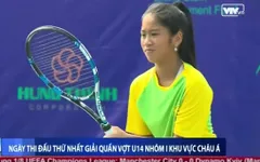 Giải quần vợt U14 châu Á: Lian Trần, Quang Trường thắng dễ