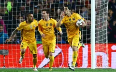 Barcelona 2-1 A.Madrid: "Ngáo ộp" Suarez bắt vía đội khách