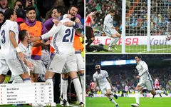 VIDEO, Real Madrid 2-1 Athletic Bilbao: Đánh chiếm ngôi đầu