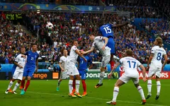 VIDEO EURO 2016: Pogba đánh đầu dũng mãnh ghi bàn cho ĐT Pháp
