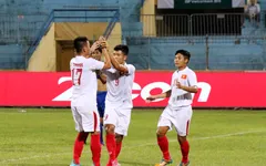 U19 Việt Nam vất vả đánh bại Philippines trong trận cầu 7 bàn thắng