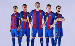 Áo đấu Barcelona đắt giá nhất hành tinh