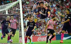 VIDEO, Ath Bilbao 0-1 Barcelona: Khởi đầu thuận lợi!
