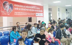 Hơn 2.000 trẻ em được khám sàng lọc tim miễn phí tại Bình Định