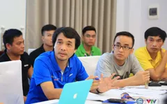 Đài THVN họp sản xuất về việc hiển thị đồ hoạ khi sản xuất chương trình tại ABG5