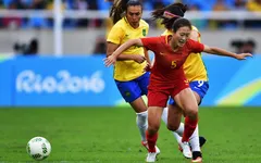 Olympic Rio - Bảng E bóng đá nữ: Brazil, Thụy Điển giành 3 điểm đầu tiên