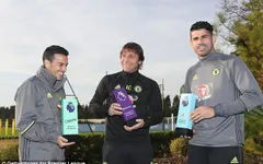 Chelsea ẵm trọn 3 giải thưởng cá nhân tháng 11 tại Premier League