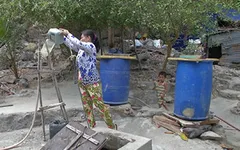 Chắt chiu từng giọt nước trên quần đảo Nam Du, tỉnh Kiên Giang