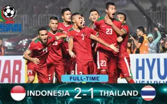 VIDEO: Xem lại chiến thắng ngược dòng ấn tượng của Indonesia 2-1 Thái Lan