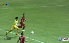 VIDEO V.League 2016: Đình Tùng trừng phạt sai lầm hàng thủ đội khách!