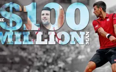 Djokovic cán mốc 100 triệu USD tiền thưởng
