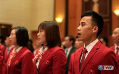 Chùm ảnh: Lễ xuất quân Đoàn Thể thao Việt Nam tham dự Thế vận hội Olympic Rio 2016