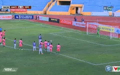 VIDEO V.League 2016: Gonzalo sút hỏng phạt đền