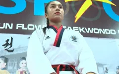 Hamizah - gương mặt trẻ của đội tuyển Quyền Taekwondo Việt Nam