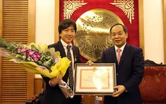 HLV Miura nhận kỷ niệm chương của Bộ Văn hóa, Thể thao và Du lịch