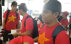 Hội CĐV Việt Nam lên đường cổ vũ ĐT Việt Nam
