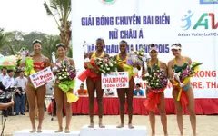 VTV tường thuật trực tiếp Giải bóng chuyền bãi biển nữ châu Á 2016