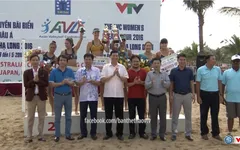 Đội Australia 1 đăng quang Giải bóng chuyền bãi biển nữ châu Á 2016