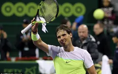 Ngược dòng vào vòng 2 Qatar Open, Nadal khen đối thủ vô danh