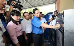 Hoàn thành 9 công trình máy lọc nước cho vùng hạn mặn