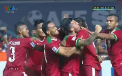 VIDEO: Hansamu Yana đánh đầu ghi bàn đưa Indonesia dẫn trước Thái Lan