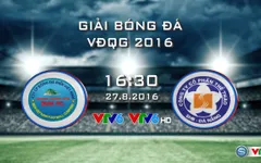 Lịch trực tiếp vòng 23 V.League 2016: Nóng bỏng cuộc đua vô địch!