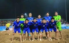 Đại thắng Lào, ĐT bóng đá bãi biển Thái Lan tranh ngôi đầu bảng với Việt Nam
