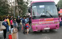 Nhân rộng những chuyến xe nghĩa tình đưa công nhân về quê đón Tết