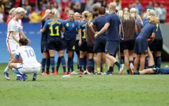 Olympic Rio 2016: ĐT nữ Thụy Điển bất ngờ đánh bại ĐKVĐ ĐT Mỹ