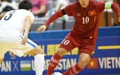 ĐT futsal Việt Nam hòa tiếc nuối với đội á quân châu Á Uzbekistan