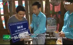 Ngôi nhà ấm áp nghĩa tình dành tặng thầy giáo nghèo bị tai nạn