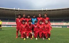 ĐT nữ Việt Nam tiếp tục thắng đậm tại giải bóng đá nữ ĐNA