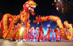 Lân Sư Rồng về phố