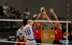 ĐT bóng chuyền nam Việt Nam thắng ấn tượng ở trận ra quân tại SEA Games 29