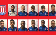 U15 VPF so tài Stoke City trong ngày khánh thành Trung tâm PVF tại Hưng Yên