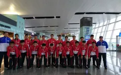 U15 PVF lên đường tham dự giải U15 quốc tế ICC Cup tại Singapore