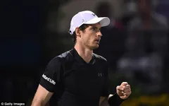 Dubai Championships 2017: Andy Murray gặp Verdasco ở chung kết
