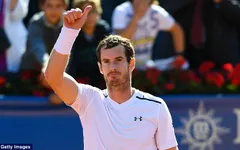 Tứ kết Barcelona mở rộng 2017: Andy Murray ngược dòng đánh bại Albert Ramos