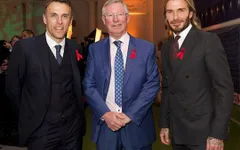 Beckham, Neville hội ngộ thầy Alex Ferguson