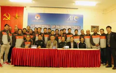 Nhiều HLV Việt Nam hoàn thành khóa đào tạo HLV bóng đá chuyên nghiệp AFC 2017