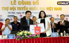 Ra mắt nhà tài trợ mới của bóng đá Việt Nam