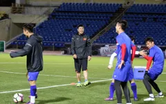 ĐT Việt Nam lạc quan và tràn đầy tự tin trong buổi tập cuối cùng cho trận gặp ĐT Afghanistan