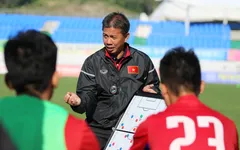 HLV Hoàng Anh Tuấn yêu cầu U20 Việt Nam tập kín trước trận gặp U20 New Zealand