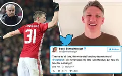 Cay đắng rời Man Utd, Schweinsteiger "nhắn nhủ" gì với Mourinho?