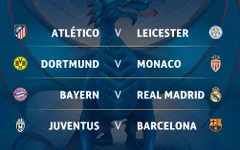 Tứ kết Champions League: Bayern Munich gặp Real Madrid, Juventus chạm trán Barcelona
