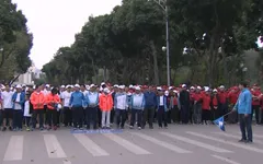 Ấn tượng ngày chạy Olympic "vì sức khỏe toàn dân" tại Hà Nội