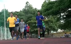 ĐT điền kinh cự ly trung bình sau chuyến tập huấn Trung Quốc