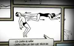Tư vấn bơi và phòng chống đuối nước: Cách đối phó khi bị nạn nhân ghì chặt (Số 6)